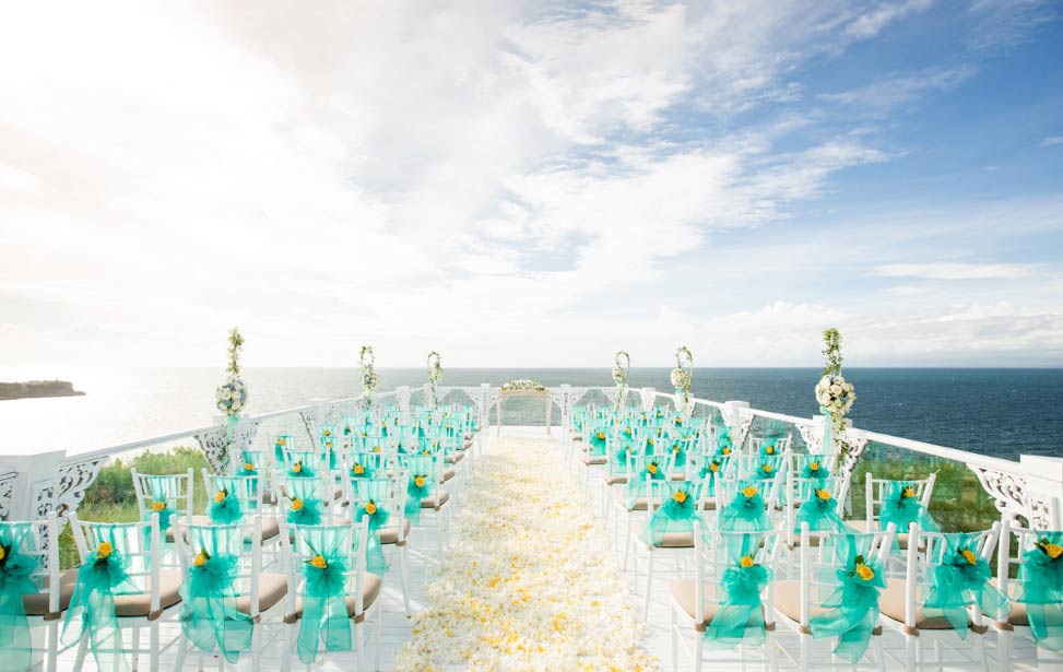巴厘岛天空婚礼