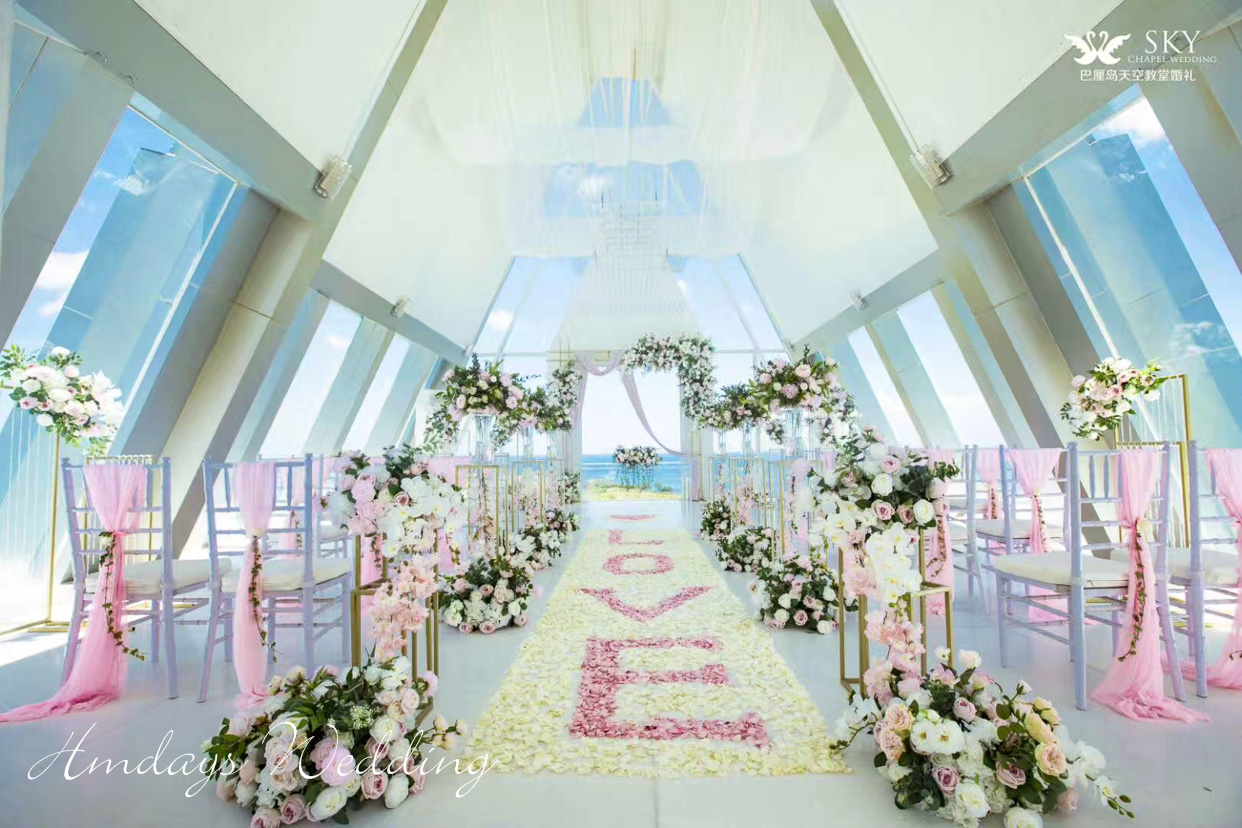  巴厘岛天空教堂婚礼 2019年 免费布置