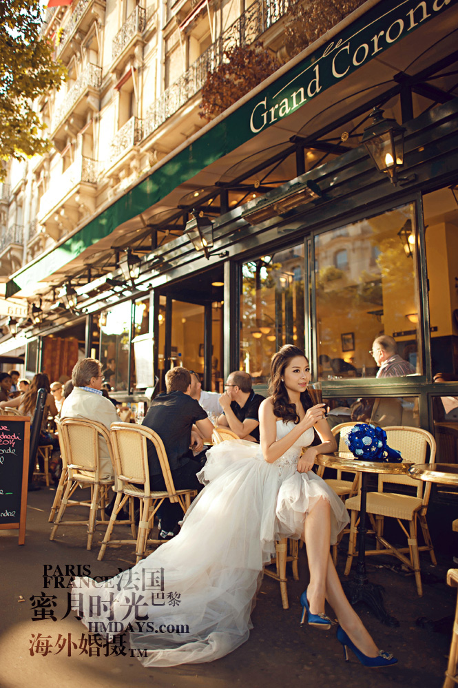 法国巴黎市区一日拍摄|婚纱摄影法国|海外婚礼