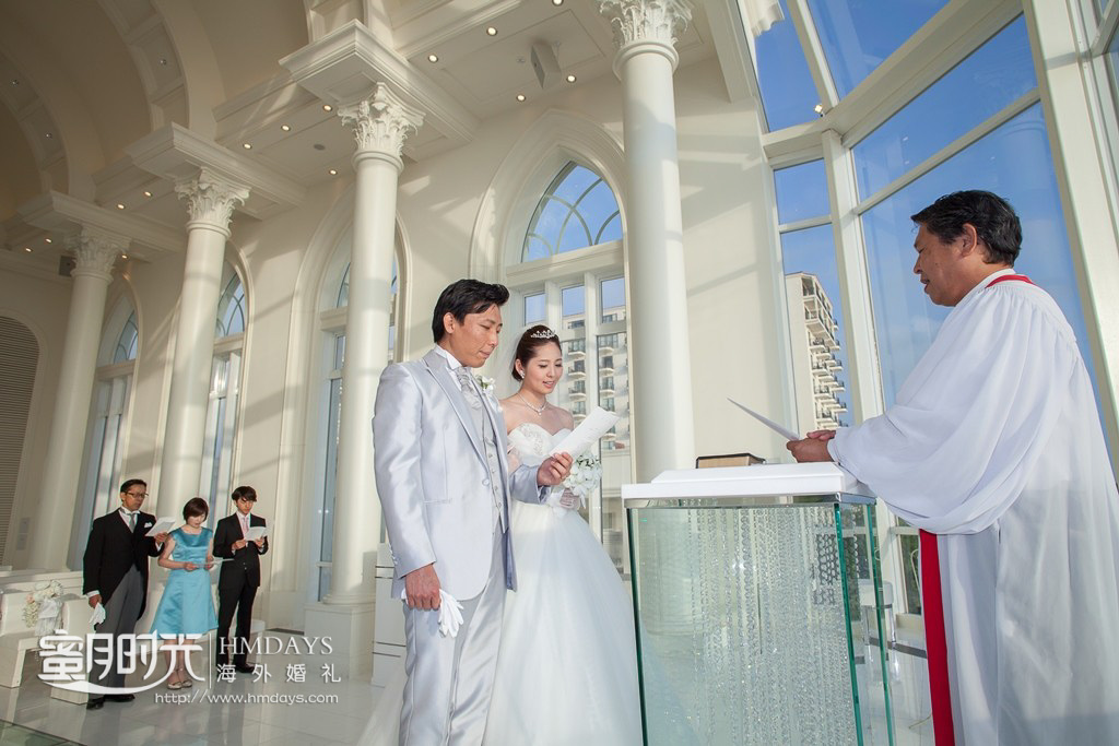拉索尔Lazor冲绳教堂婚纱照||海外婚礼