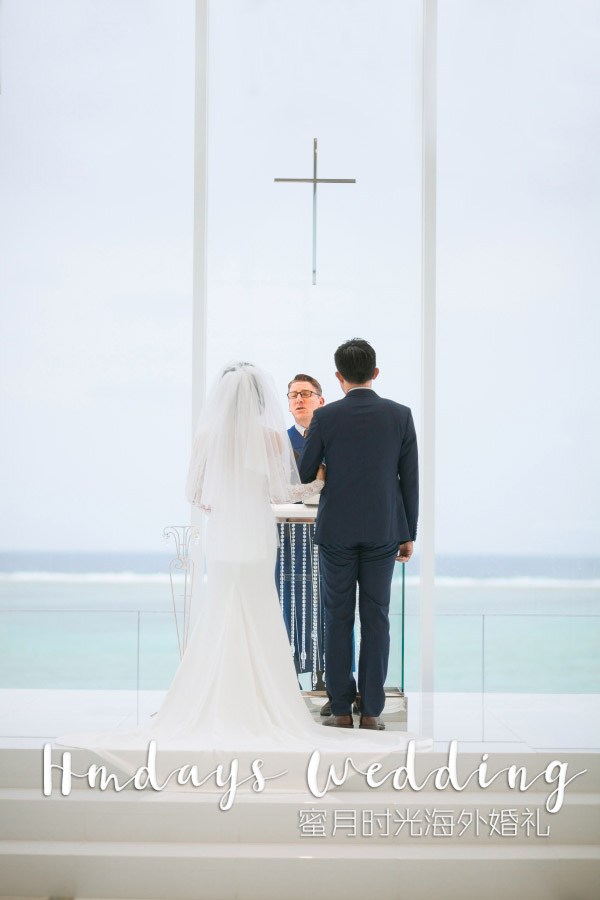 日本冲绳lumer教堂婚礼||海外婚礼