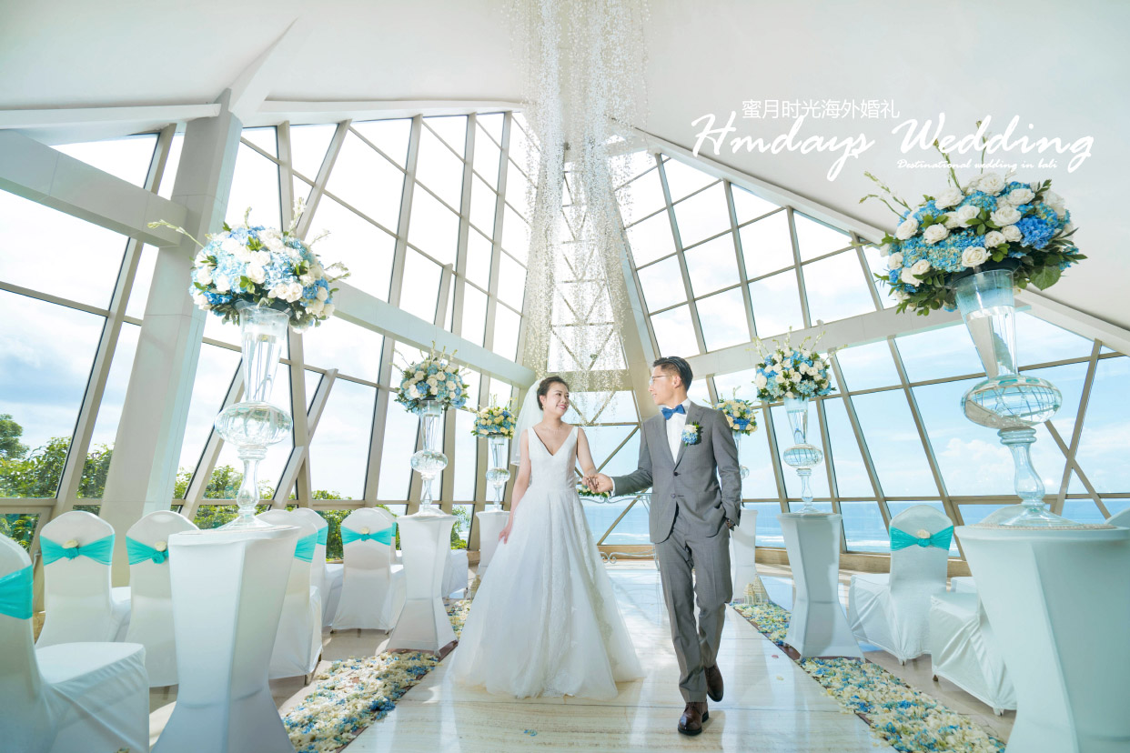 巴厘岛珍珠教堂婚礼客片||海外婚礼