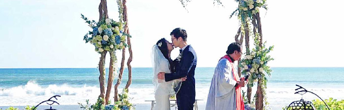 巴厘岛W酒店沙滩婚礼婚礼视频